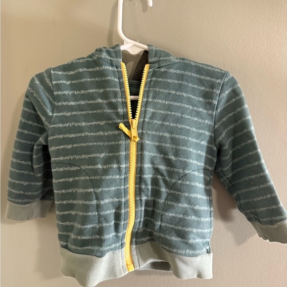 Tommy Bahama Green and Yellow Dinosaur Hoodie - Picture 2 of 6